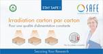 Irradiation carton per carton