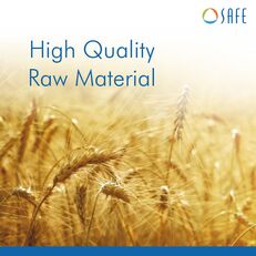 GMO-free cereals are used wherever possible